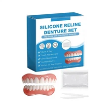 Denture Set False Teeth Set Replacement Daily Dentures For Daily Women Men
