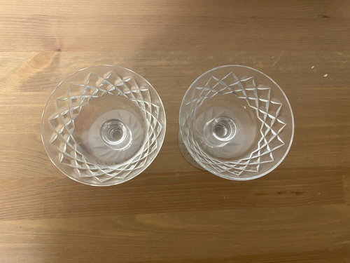 Pair of Waterford Crystal Adare Champagne Sherbet Glasses - Picture 2 of 2