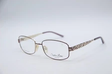 NEW SOPHIA LOREN M230 ZYLOWARE 095 PURPLE AUTHENTIC DESIGNER EYEGLASSES 56-17