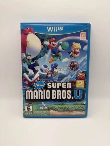 New Super Mario Bros. U (Nintendo Wii U, 2012) Complete CIB Tested