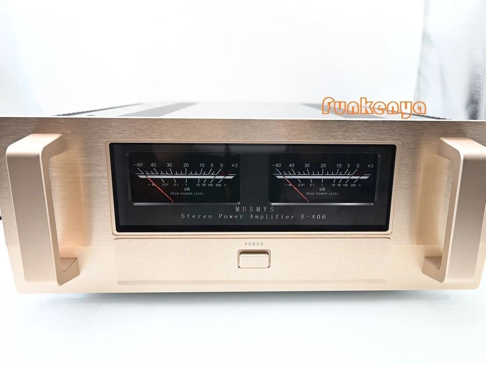Clone E406 Hi-End 180W+180W HiFi Stereo 2.0 Channel Power Amplifier