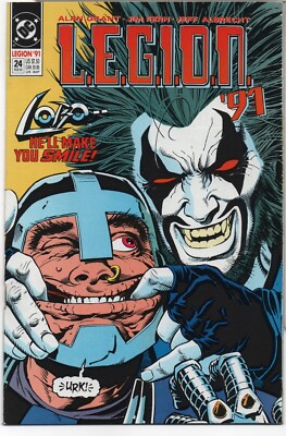 L.E.G.I.O.N. #24   1ST APPEARANCE   ALAN GRANT - KEVIN MAGUIRE COVER ART   1991
