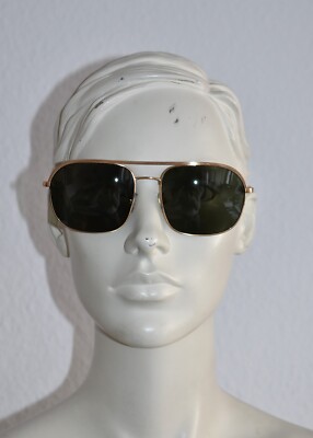 ANINE BING   Sonnenbrille Highland Sunglasses Gold Grün mit Etui - NEU - NP 198