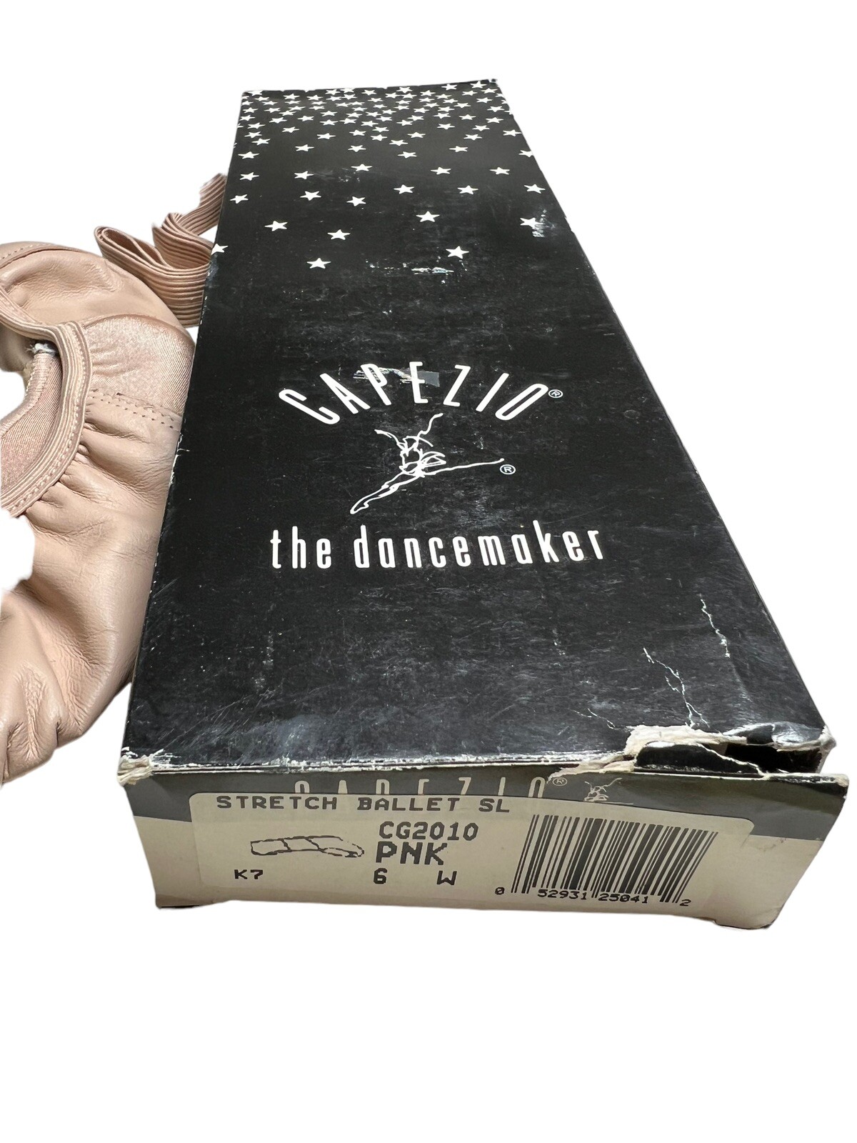 SAOLA NOS CAPEZIO Suola Split In Pelle Balletto Adulto CG2010 Rosa Taglia 6 W Danza