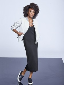 petite black sweater dress