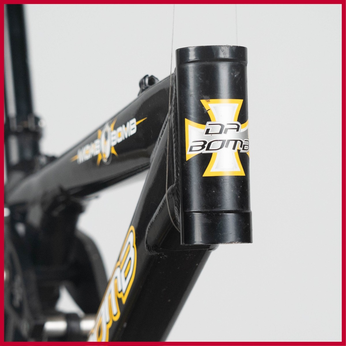 NOS DA BOMB MOAB BOMB DOWN HILL FRAME MTB 26 MANITOU SWINGER 6 WAY