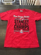 1995 New Jersey Devils - Stanley Cup Champs - Vintage NHL Tee Shirt Size L