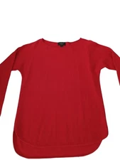 Cashmere Charter Club Women’s RED Pullover Sweater 100% Cashmere Size “ S “