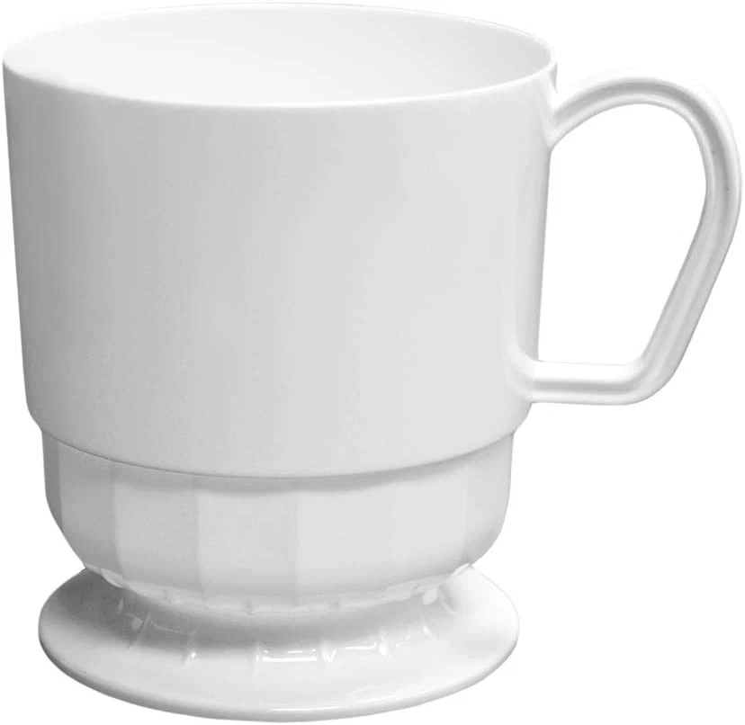 Hard plastic 2024 tea cups