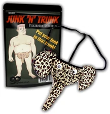 Deluxe Junk N Trunk - Novelty Elephant Underpants - Animal Print Thong for Men