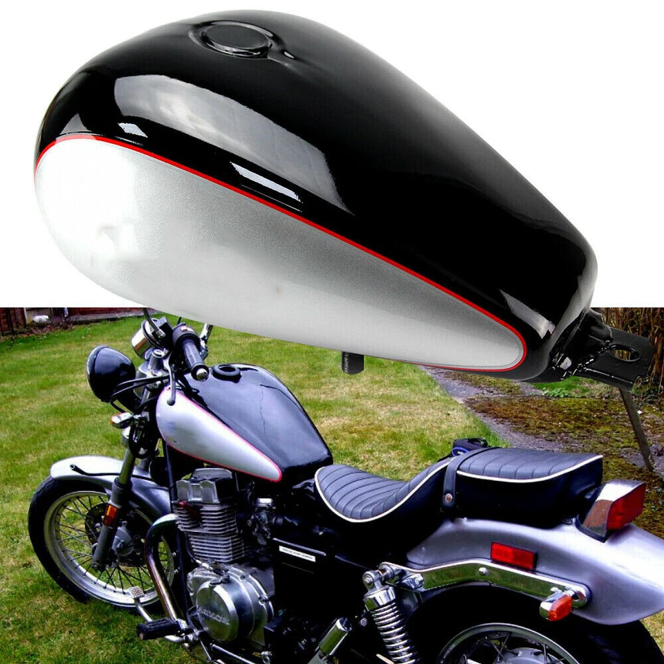 3.4 gallons Fuel Gas Tank NEW For Honda Rebel 250 CMX250 CMX 250 Rebel 1985-2016 Foto 3 de 4