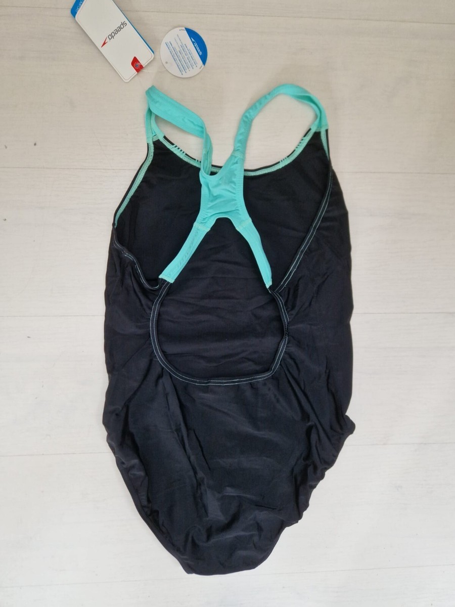 Speedo Essential Endurance Plus Medalist, Costume da Bagno Donna, Nero (Black), 34 (IT 44