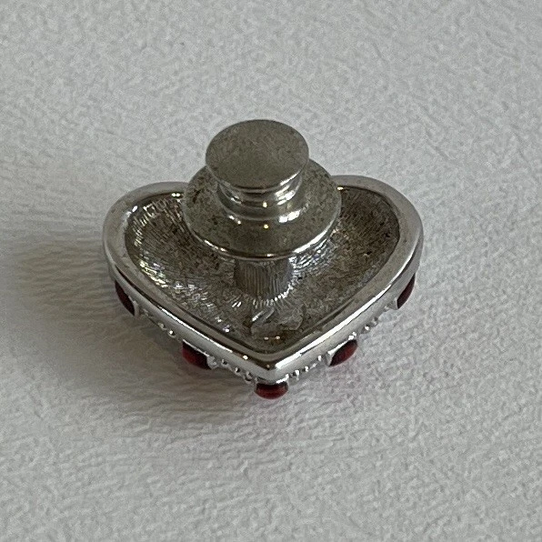 Broche comemorativo patriótico Swarovski Brave Heart bandeira americana 11 de setembro - Imagem 2 de 3