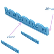3Pcs surgical instruments silicone round sterilization slots Sterilization tray