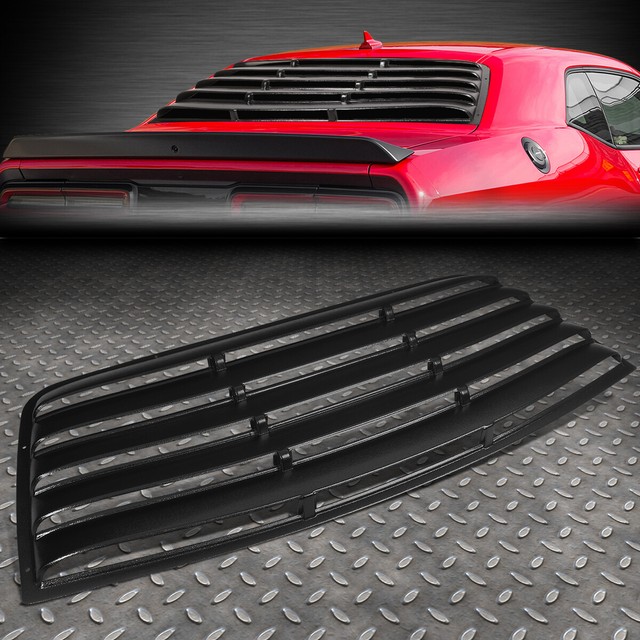 FOR 0819 DODGE CHALLENGER REAR WINDSHIELD WINDOW SCOOP LOUVER SUN