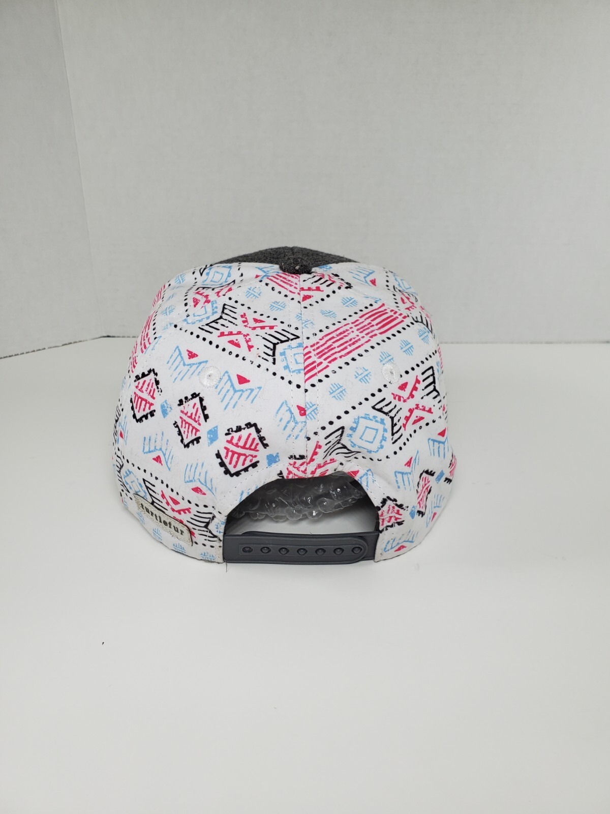 Turtle Fur Snapback Hat Mountain Logo Patch Gray/… - image 4