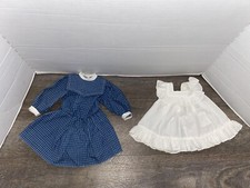 American Girl Pleasant Company Samantha Play Dress and Pinafore