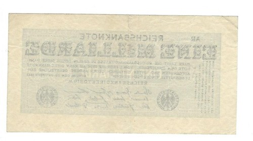 Banknote Deutschland - Weimarer Republik - Reichsbanknote - 1 Mrd. Mark - 1923 - Picture 2 of 2