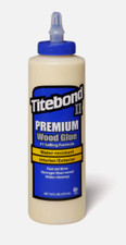 Titebond II PREMIUM WOOD GLUE 16 oz Cream Water-Resistant Interior/Exterior 5004
