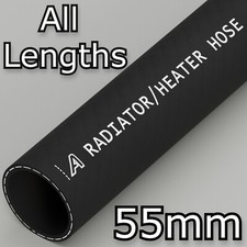 55mm 2 3/16" Rubber Car Heater Radiator Coolant Hose Water Pipe Large Sizes