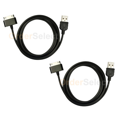 2 USB Travel Battery Charger Data Sync Cable for Samsung Galaxy TAB TABLET 7.0''