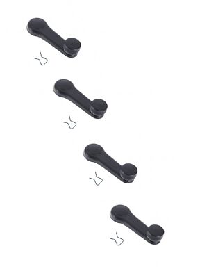 4 x Window Crank Handles Black for HYUNDAI Accent Elantra KIA Spectra Spectra5 +