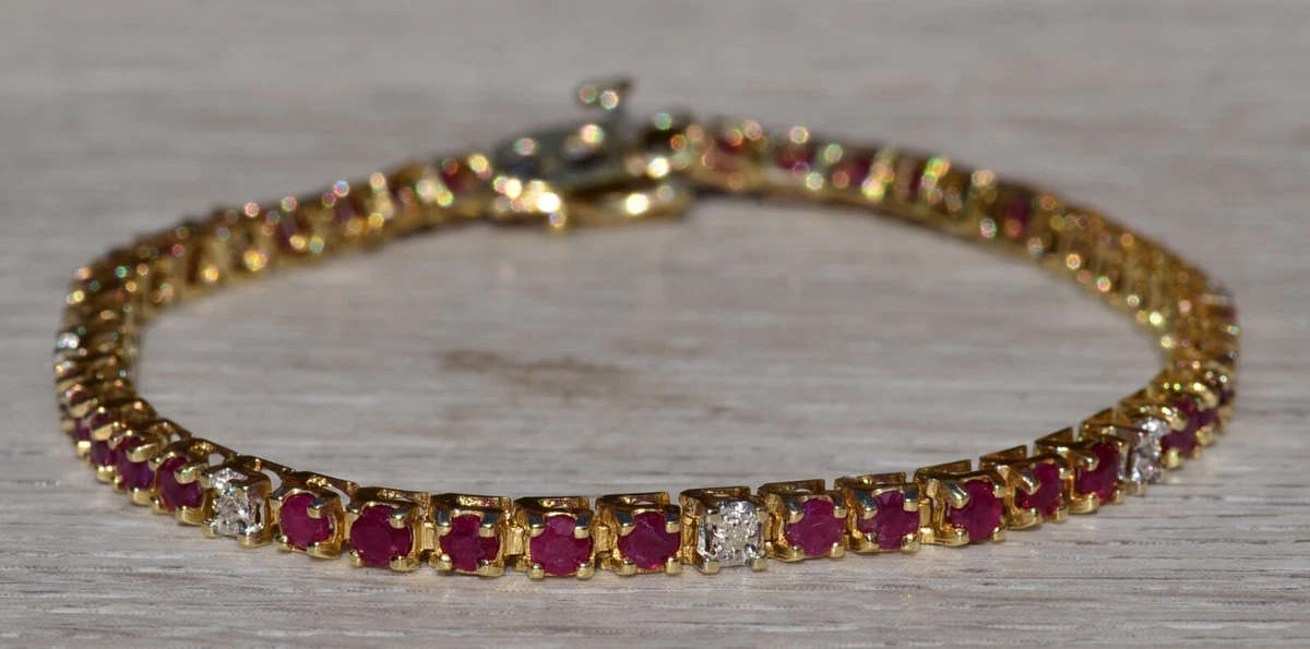 Bracelet Or jaune Diamant Lady