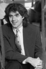 Portrait of John Frieda English celebrity hairstylist founder of h- Old Photo 1