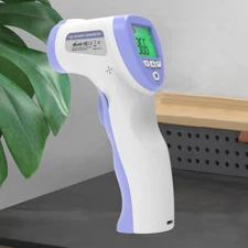 LCD Screen Infrared Digital Forehead Thermometer Baby Adult Body Temperature Gun