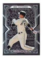 Baseball Card - 2022 Mike Yastrzemski 54 - San Francisco Giants Panini Obsidian