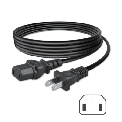 Aprelco 6ft UL AC Power Cord Cable for Sony STR-DA2800ES STR-DA5200ES Receiver