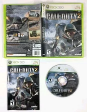 Call of Duty 2 (Microsoft Xbox 360, 2005) Keep Case Game Disc Manual 