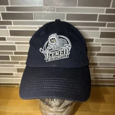 Jacksonville Icemen ECHL Hockey Team Embroidered Logo Blue Small Fit Hat