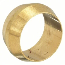 3/8" Brass Compression Sleeve~Stop Valve Ferrule~Supply Sleeve~Speedy Valve