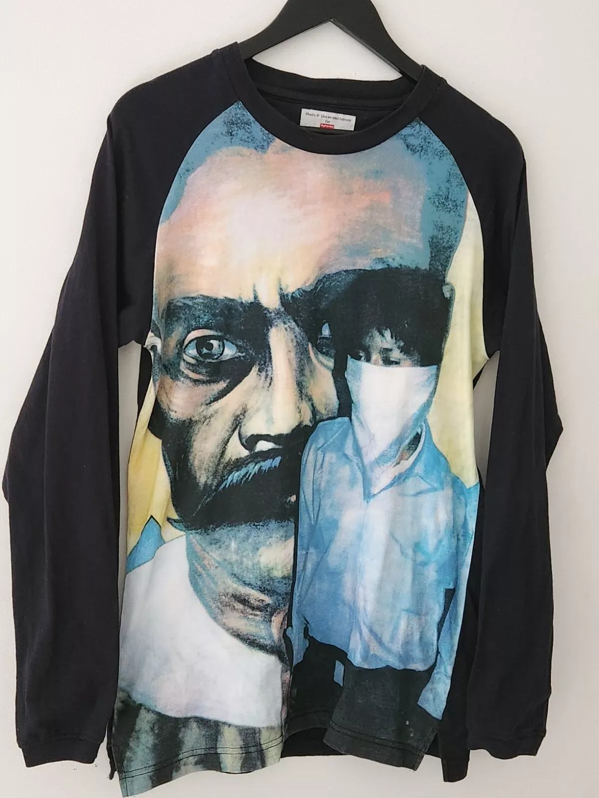 T shirt manches longues Supreme Shawn Mortensen Zapatista Raglan L/S 2005 L très rare