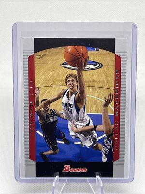 2004-05 Bowman #41 Dirk Nowitzki NBA HOF Germany NM