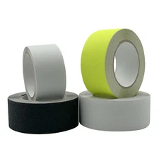 Electriduct Anti-Slip Non-Skid Floor Tapes - 1" - 2" - Black, Yellow Options