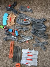 40 THOMAS FRIENDS TRAIN SET Replacement Track Parts Lot- Plastic-Interchange