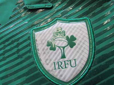 IRELAND RUGBY IRFU 2011-13 shirt MATCH Player Issue SLIM PUMA