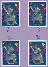 1990 Classic Board Game Blue, #147, Robin Yount, see description