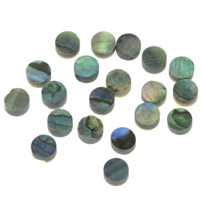 20pcs 4x2mm New Zealand Abalone Shell Guitar Bass Inlay Material Fingerboard Dot
