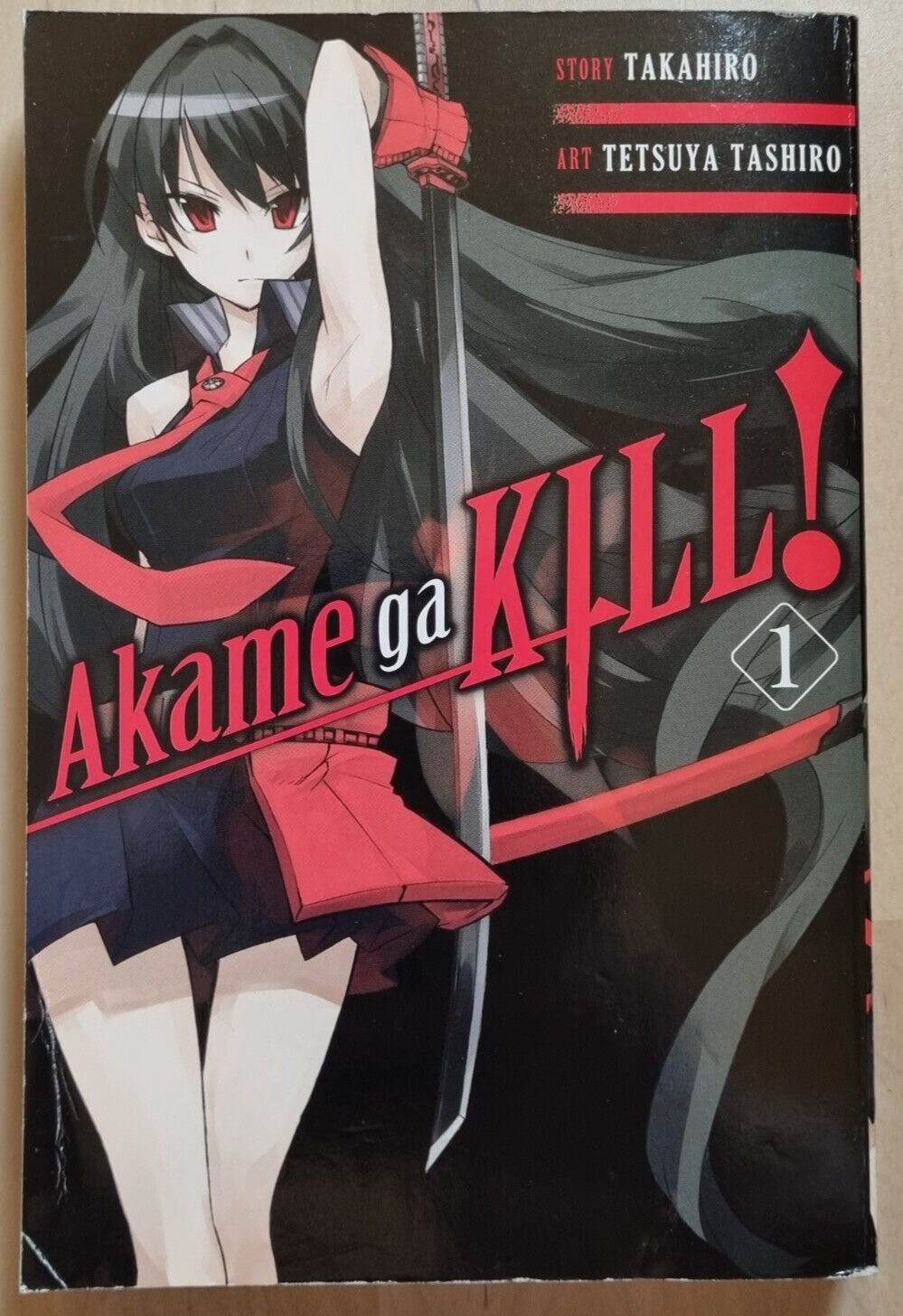 Akame ga Kill! Takahiro Tetsuya Tashiro Manga Book English Edition Paperback
