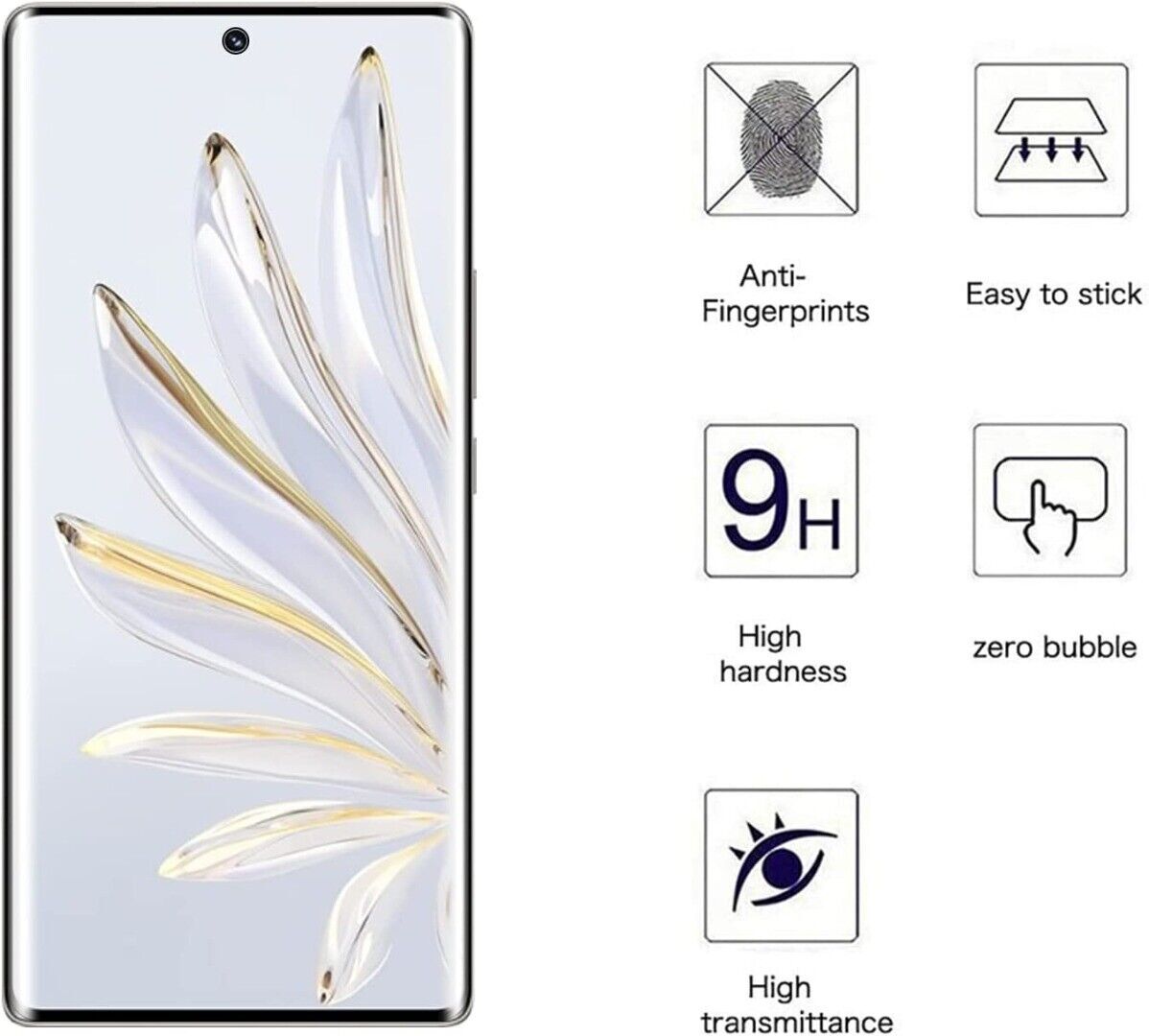 6-in-1 Per Honor X6A Glass Per Huawei Honor X 6a Vetro Temperato - Foto 2