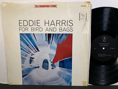 EDDIE HARRIS For Bird And Bags LP VEE-JAY EXODUS RECORDS STEREO 1960s Jazz