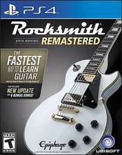 NEW Rocksmith 2014 Edition Remastered (Sony PlayStation 4, 2016) No Cable