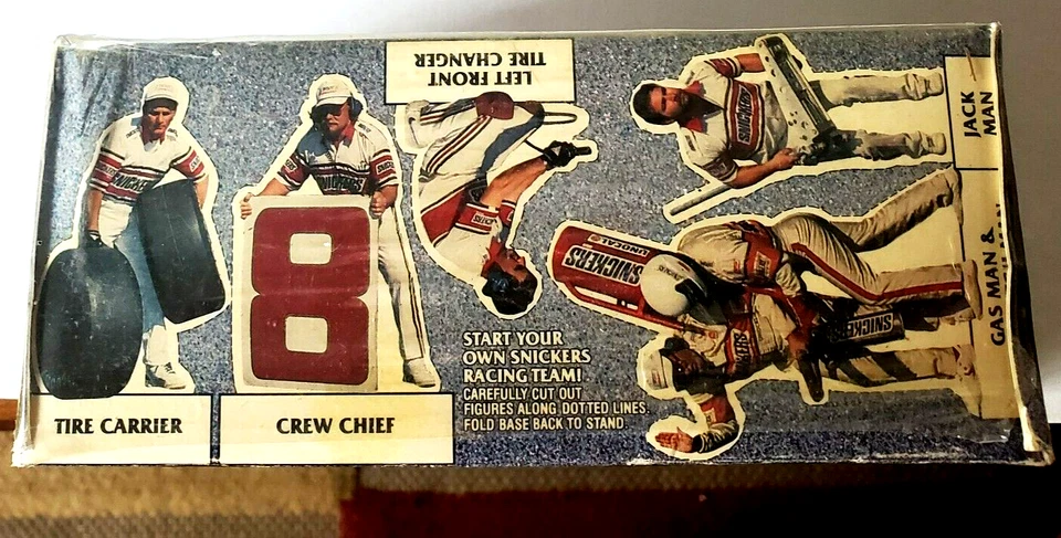 Coche de carreras Snickers #8 1991 publicidad Rick Wilson en caja original sellado    Foto 4 de 4