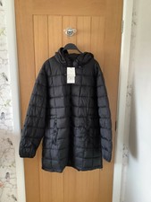 Bnwt Zara Black Padded Puffer Coat Size Xxl