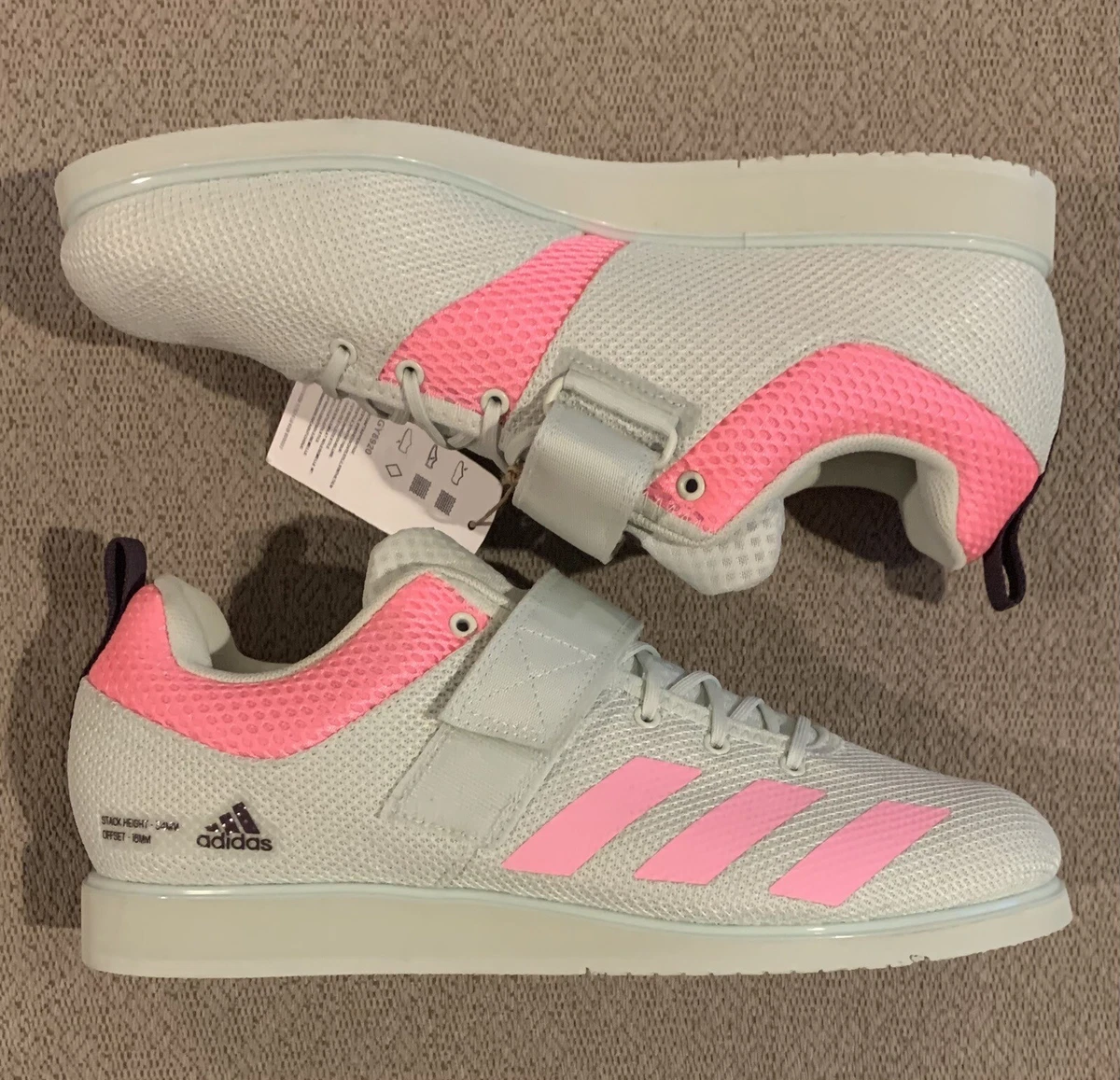 Adidas powerlift pink sale