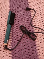 Electric Hair Straightening Brush, Green & Or...