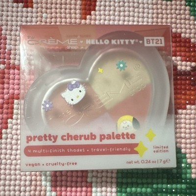 The Crème Shop Hello Kitty BT21 Pretty Cherub Palette Eyeshadow Limited Edition